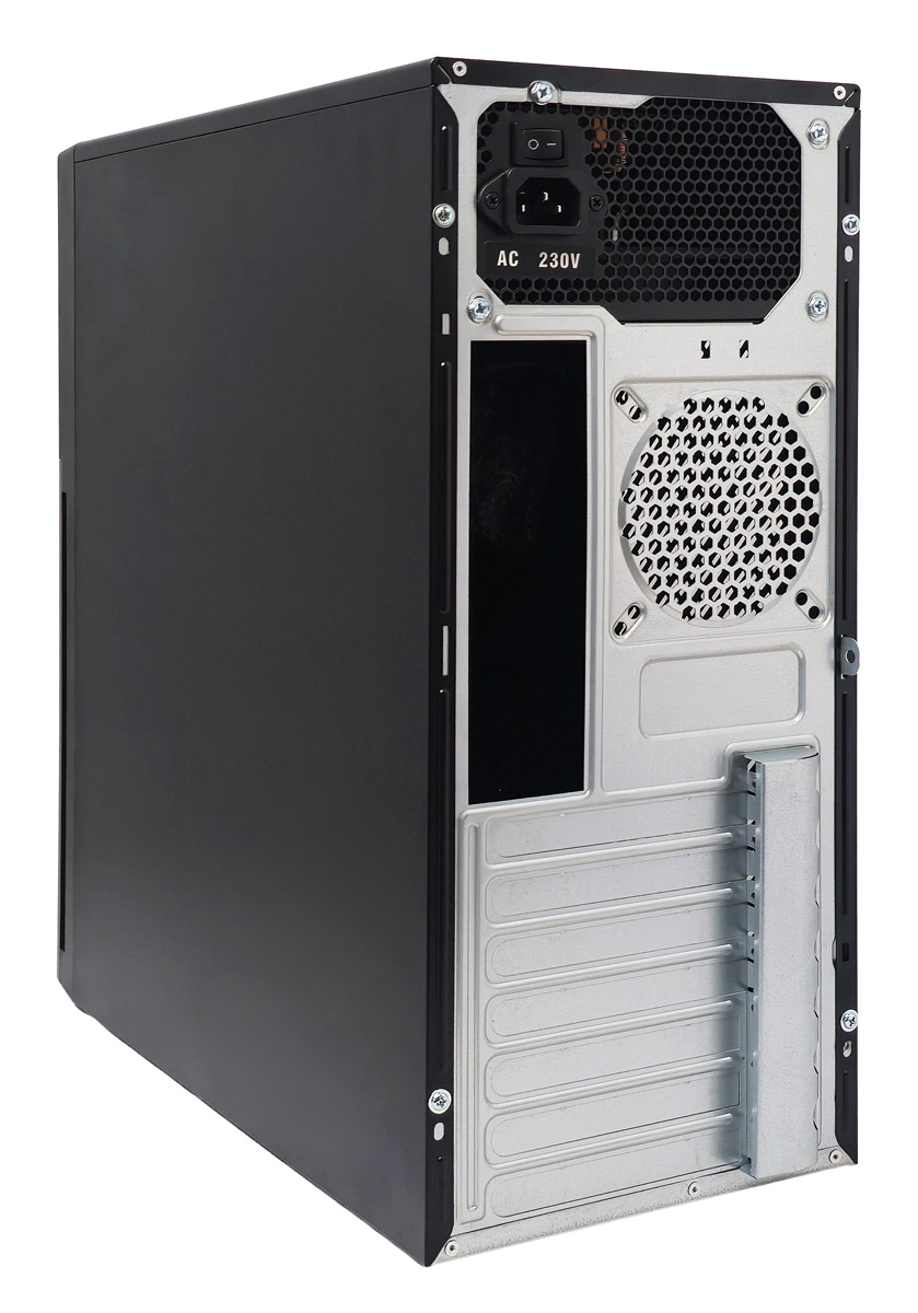 POWERTECH PC Case PT-1563 με 550W PSU, ATX Midi, 376.6x175x408.5mm, μαύρο 8 POWERTECH PC Case PT-1563 με 550W PSU, ATX Midi, 376.6x175x408.5mm, μαύρο - Image 6
