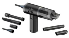 POWERTECH 2 σε 1 σκουπάκι χειρός & air duster PT-1576, 50W, 3600mAh, μαύρο