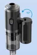 POWERTECH 2 σε 1 σκουπάκι χειρός & air duster PT-1576, 50W, 3600mAh, μαύρο 6
