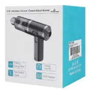POWERTECH 2 σε 1 σκουπάκι χειρός & air duster PT-1576, 50W, 3600mAh, μαύρο 7