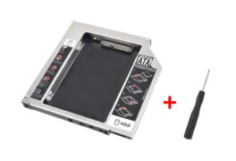 Θήκη σκληρού δίσκου HDD & SSD 2.5" PT-242, SATA, με ύψος 12.7mm 1