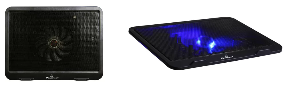 POWERTECH Βάση & ψύξη laptop PT-740 έως 15.6", 125mm fan, LED, μαύρο 3 POWERTECH Βάση & ψύξη laptop PT-740 έως 15.6", 125mm fan, LED, μαύρο - Image 2