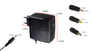 POWERTECH Mini DC UPS PT-749 με μπαταρία 2600mAh, 12V, 2.1A 7