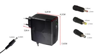POWERTECH Mini DC UPS PT-749 με μπαταρία 2600mAh, 12V, 2.1A 7