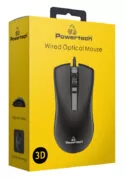 POWERTECH ενσύρματο ποντίκι PT-808, οπτικό, 1000DPI, μαύρο 3