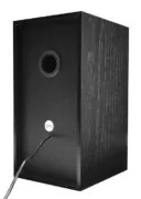 POWERTECH ηχεία Premium sound PT-845 από ξύλο, 2x 3W, 3.5mm, μαύρα 2