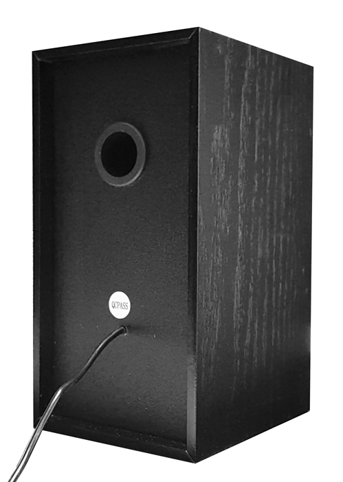 POWERTECH ηχεία Premium sound PT-845 από ξύλο, 2x 3W, 3.5mm, μαύρα 4 POWERTECH ηχεία Premium sound PT-845 από ξύλο, 2x 3W, 3.5mm, μαύρα - Image 2