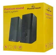 POWERTECH ηχεία Premium sound PT-847, 2x 3W, 3.5mm, μαύρα 3