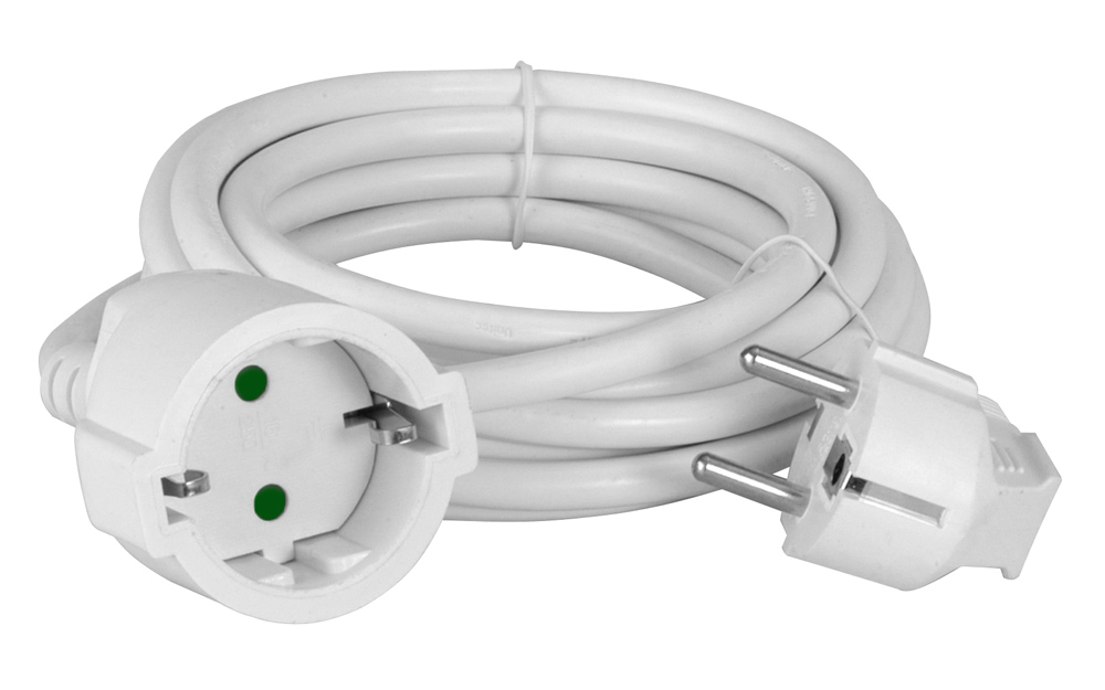 POWERTECH μπαλαντέζα ρεύματος PT-889, 1x schuko, 16A, 5m, λευκή 3 POWERTECH μπαλαντέζα ρεύματος PT-889, 1x schuko, 16A, 5m, λευκή