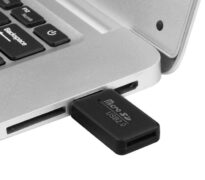 POWERTECH mini card reader PT-893, Micro SD card, μαύρος 3