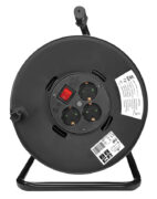 POWERTECH μπαλαντέζα με βάση PT-917, 3x schuko, 16A, 50m, μαύρη 1 POWERTECH μπαλαντέζα με βάση PT-917, 3x schuko, 16A, 50m, μαύρη