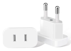 POWERTECH αντάπτορας πρίζας US σε EU PT-927, με ασφάλεια, 4.8mm, λευκός 1 POWERTECH αντάπτορας πρίζας US σε EU PT-927, με ασφάλεια, 4.8mm, λευκός