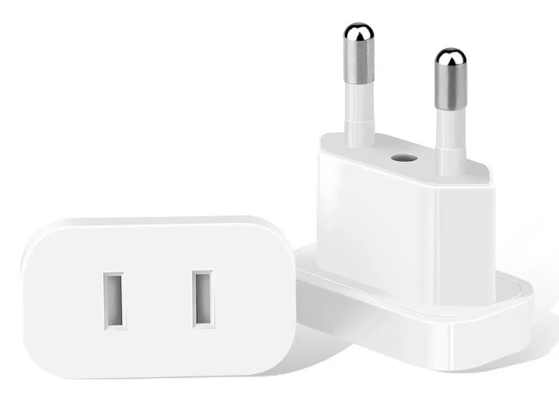 POWERTECH αντάπτορας πρίζας US σε EU PT-927, με ασφάλεια, 4.8mm, λευκός 3 POWERTECH αντάπτορας πρίζας US σε EU PT-927, με ασφάλεια, 4.8mm, λευκός