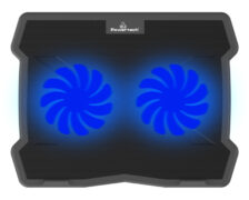 POWERTECH Βάση & ψύξη laptop PT-930, έως 15.6", 2x 125mm fan, LED, μαύρο 9 POWERTECH Βάση & ψύξη laptop PT-930, έως 15.6", 2x 125mm fan, LED, μαύρο 3