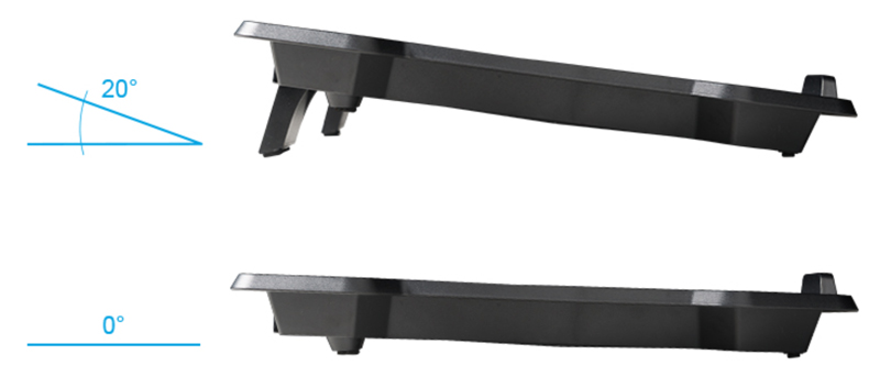 POWERTECH Βάση & ψύξη laptop PT-930, έως 15.6", 2x 125mm fan, LED, μαύρο 4 POWERTECH Βάση & ψύξη laptop PT-930, έως 15.6", 2x 125mm fan, LED, μαύρο - Image 2