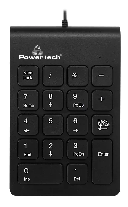 POWERTECH ενσύρματο αριθμητικό πληκτρολόγιο PT-938, USB, μαύρο 4 POWERTECH ενσύρματο αριθμητικό πληκτρολόγιο PT-938, USB, μαύρο - Image 2