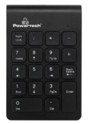 POWERTECH ασύρματο αριθμητικό πληκτρολόγιο PT-939, 2.4GHz, μαύρο 2