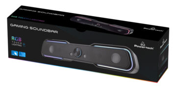 POWERTECH gaming soundbar PT-974, 10W RMS, Bluetooth, 3.5mm, RGB, μαύρο 7 POWERTECH gaming soundbar PT-974, 10W RMS, Bluetooth, 3.5mm, RGB, μαύρο 3