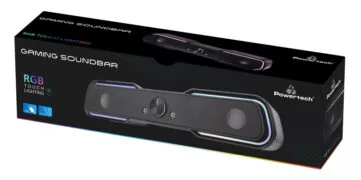 POWERTECH gaming soundbar PT-974, 10W RMS, Bluetooth, 3.5mm, RGB, μαύρο 7 POWERTECH gaming soundbar PT-974, 10W RMS, Bluetooth, 3.5mm, RGB, μαύρο 3