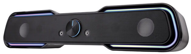 POWERTECH gaming soundbar PT-974, 10W RMS, Bluetooth, 3.5mm, RGB, μαύρο 1 POWERTECH gaming soundbar PT-974, 10W RMS, Bluetooth, 3.5mm, RGB, μαύρο