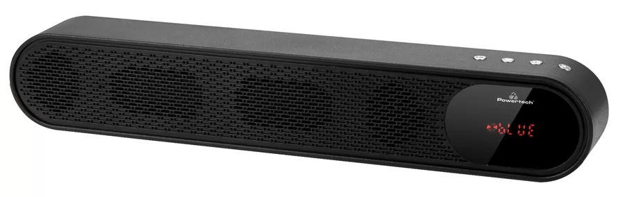 POWERTECH soundbar PT-986, 10W RMS, TWS, FM, 1200mAh, μαύρο 3 POWERTECH soundbar PT-986, 10W RMS, TWS, FM, 1200mAh, μαύρο