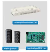 POWERTECH VFD ρυθμιστής στροφών PT-A37G-T43P3P, 3.7KW, 3Ph 7