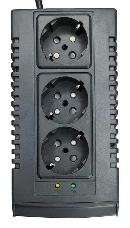 POWERTECH σταθεροποιητής ρεύματος PT-AVR-1500, 1500VA, 3x έξοδοι πρίζας 4 POWERTECH σταθεροποιητής ρεύματος PT-AVR-1500, 1500VA, 3x έξοδοι πρίζας - Image 2