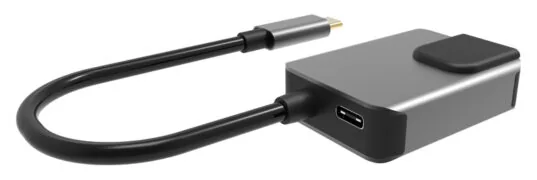 POWERTECH docking station PTH-053, 3 θυρών, USB-C, 65W PD, 4K, γκρι 5 POWERTECH docking station PTH-053, 3 θυρών, USB-C, 65W PD, 4K, γκρι 2