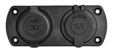 POWERTECH πρίζα 12V για σκάφη & οχήματα PTL-002, USB/USB-C, οθόνη, IP65 2