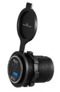 POWERTECH πρίζα USB για σκάφη & οχήματα PTL-004, USB & USB-C, 36W, IP65 1