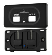 POWERTECH πρίζα USB για σκάφη & οχήματα PTL-008, USB & USB-C, 36W 4