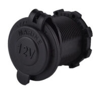 POWERTECH πρίζα αναπτήρα για σκάφη & οχήματα PTL-010, μπλε LED, 12V 3