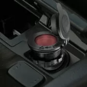 POWERTECH πρίζα αναπτήρα για σκάφη & οχήματα PTL-011, κόκκινο LED, 12V 2