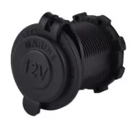POWERTECH πρίζα αναπτήρα για σκάφη & οχήματα PTL-011, κόκκινο LED, 12V 3