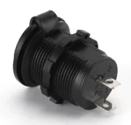 POWERTECH πρίζα αναπτήρα για σκάφη & οχήματα PTL-011, κόκκινο LED, 12V 4