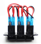 POWERTECH πάνελ σκαφών PTL-018 με 3x διακόπτες φώτων, IP65 3