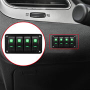 POWERTECH πάνελ σκαφών & οχημάτων PTL-019 με 4x διακόπτες, IP65 2