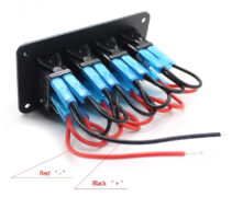 POWERTECH πάνελ σκαφών & οχημάτων PTL-019 με 4x διακόπτες, IP65 3