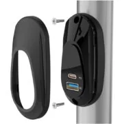 POWERTECH πρίζα USB για σκάφη & οχήματα PTL-026, USB & USB-C 2