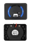 POWERTECH πρίζα USB για σκάφη & οχήματα PTL-027, USB & USB-C 4