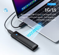 ORICO θήκη για Μ.2 NVMe SSD PWM2-G2-BK-EP, 10Gbps, έως 4TB, μαύρη 12 ORICO θήκη για Μ.2 NVMe SSD PWM2-G2-BK-EP, 10Gbps, έως 4TB, μαύρη 2