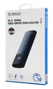 ORICO θήκη για Μ.2 NVMe SSD PWM2-G2-BK-EP, 10Gbps, έως 4TB, μαύρη 9
