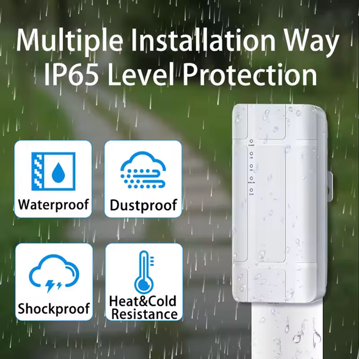 SUNCOMM outdoor 4G LTE CPE QC300K, 300Mbps Wi-Fi, 100Mbps LAN, IP65 6 SUNCOMM outdoor 4G LTE CPE QC300K, 300Mbps Wi-Fi, 100Mbps LAN, IP65 - Image 4