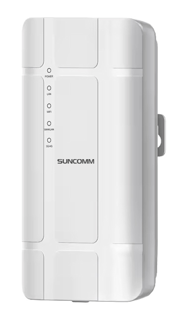 SUNCOMM outdoor 4G LTE CPE QC300K, 300Mbps Wi-Fi, 100Mbps LAN, IP65 3 SUNCOMM outdoor 4G LTE CPE QC300K, 300Mbps Wi-Fi, 100Mbps LAN, IP65