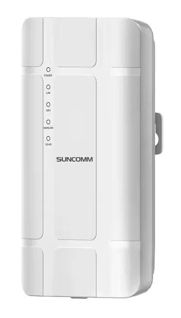SUNCOMM outdoor 4G LTE CPE QC300K, 300Mbps Wi-Fi, 100Mbps LAN, IP65 3 SUNCOMM outdoor 4G LTE CPE QC300K, 300Mbps Wi-Fi, 100Mbps LAN, IP65