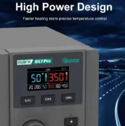 QUICK σταθμός θερμού αέρα QUICK857 Pro με air gun, 580W, 100-500 °C 9 QUICK σταθμός θερμού αέρα QUICK857 Pro με air gun, 580W, 100-500 °C 2