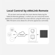 SONOFF smart διακόπτης R5W με 6x πλήκτρα, Wi-Fi, λευκός 4
