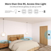 SONOFF smart διακόπτης R5W με 6x πλήκτρα, Wi-Fi, λευκός 6