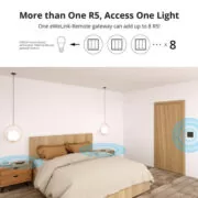 SONOFF smart διακόπτης R5W με 6x πλήκτρα, Wi-Fi, λευκός 6