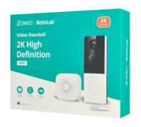 BOTSLAB smart κουδούνι με κάμερα R801, 3MP/2K, WiFi, 5000mAh 9